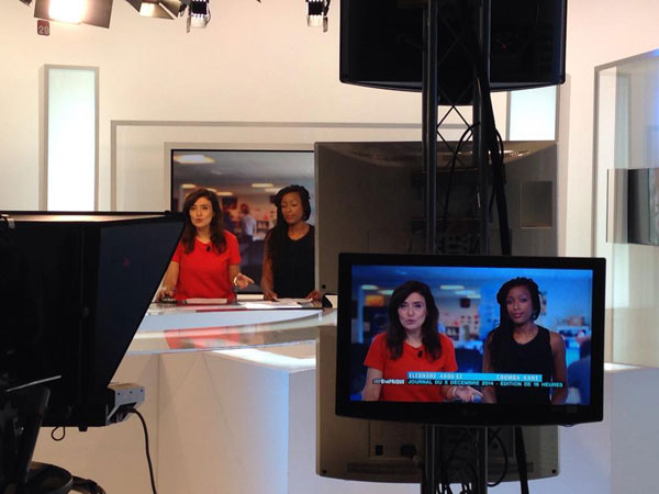 Eléonore et Coumba sur le plateau