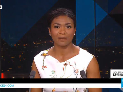 Tatiana Mossot au JT Afrique de France 24