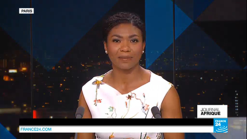 Tatiana Mossot au JT Afrique de France 24