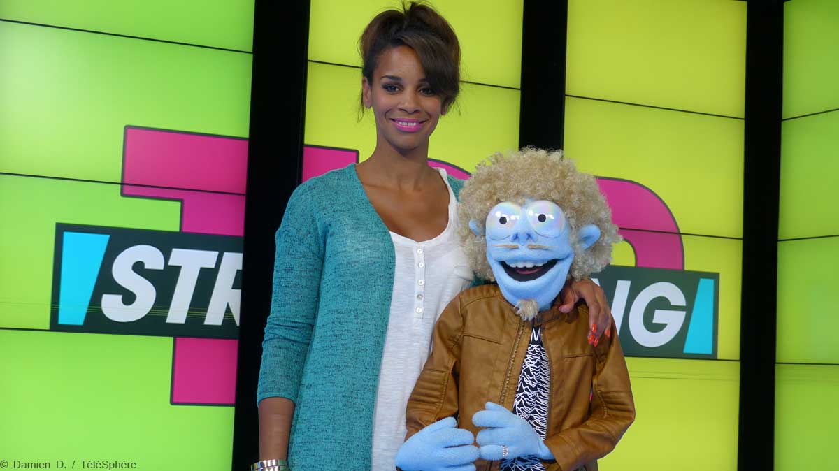 Alicia Fall et Jimmy Buzz sur le plateau de TopStreaming - © Damien D. / TéléSphère