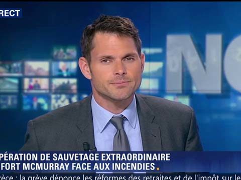 Frédéric de Lanouvelle au JT de BFMTV