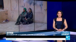 Meriem Amellal-Lalmas sur le plateau d'Express Orient